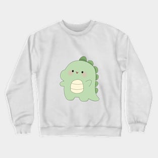 Cute fatty dinosaur Crewneck Sweatshirt